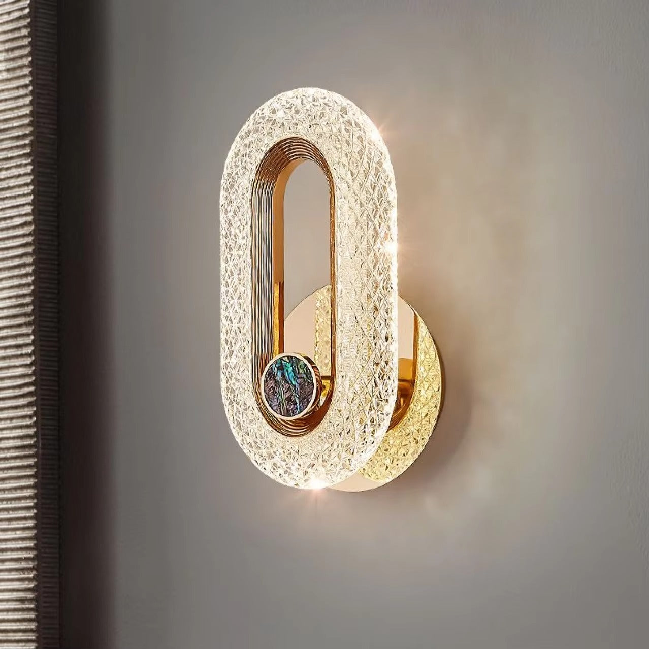 Modern Indoor LED Wall Lamp | Acrylic Support Lighting for Kitchen, Bedroom & Bedside Decoration