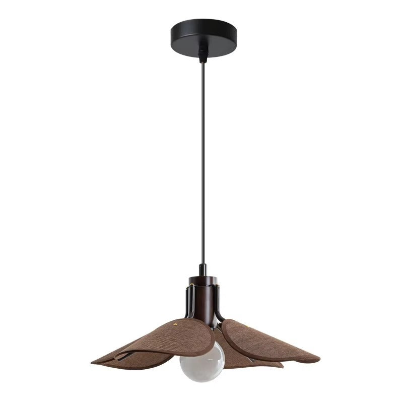 Nordic Solid Wood Restaurant Chandelier | Simple Modern Creative Teahouse Pendant Light with Telescopic Retro Design