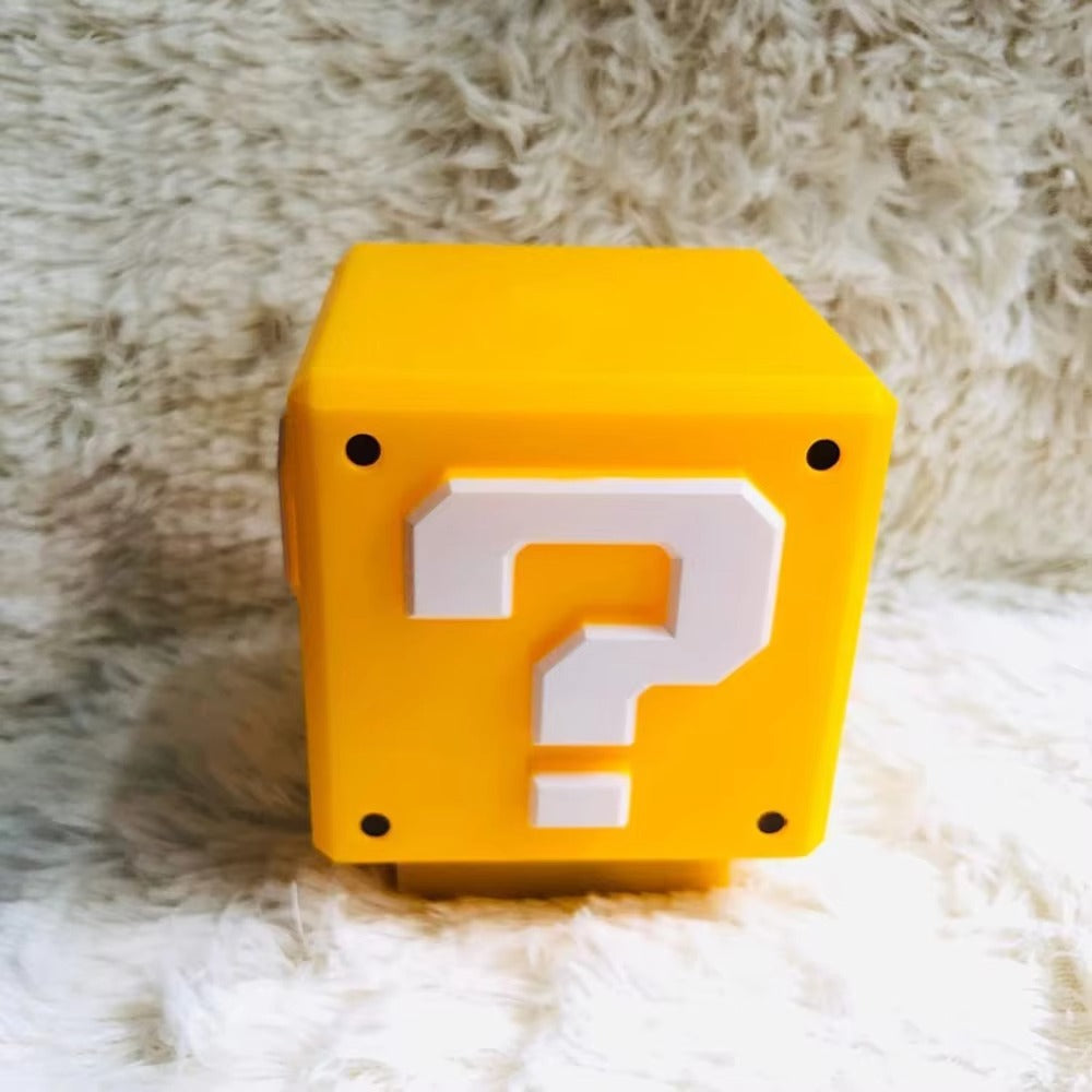 Super Mario Bros 3D Question Mark Block LED Decorative Lamp – Cubo-Style Illumination for Gaming-Themed Decor