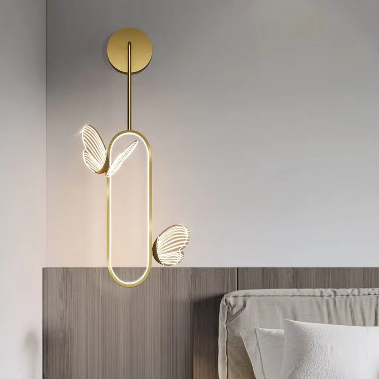 Modern Nordic Butterfly Chandelier | Luxury LED Pendant Light for Living Room Ceiling Decor