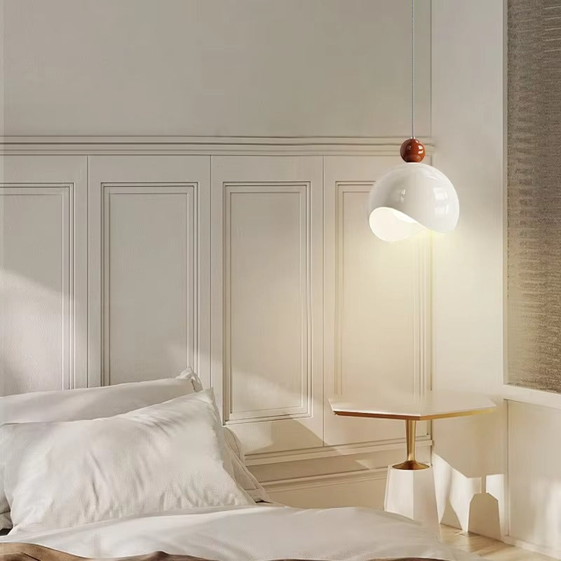 French Cream Modern Hanging Chandelier | Simple Style for Bedroom, Bar & Corridor