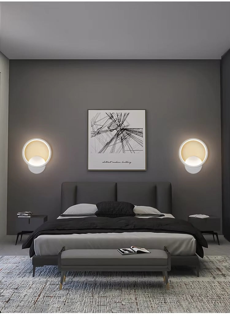 Modern Minimalist LED Wall Light | Deer Antlers Wall Lamp for Living Room & Bedroom Decor