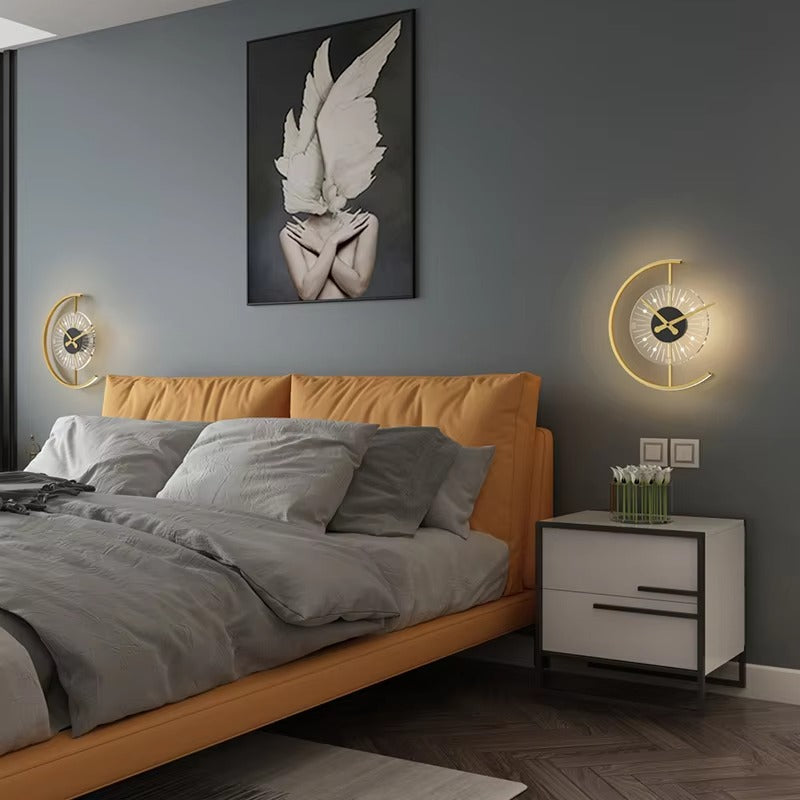 Minimalist Art Grille Line LED Wall Light - TV Backdrop & Bedroom Bedside Decor Lamp