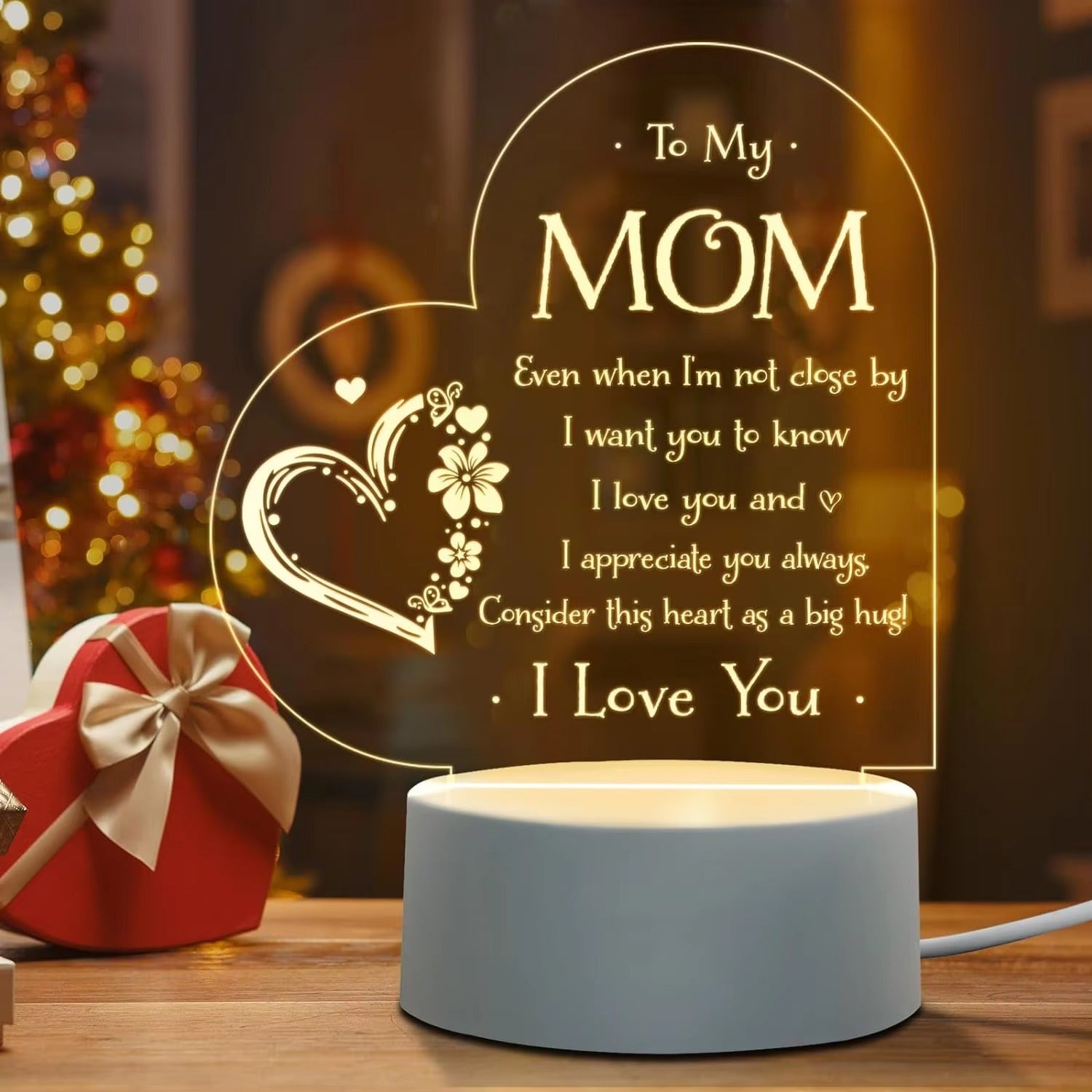 16-Color Erasable Writing Board Night Light | DIY RGB LED Message Acrylic Board with Creative Lighting