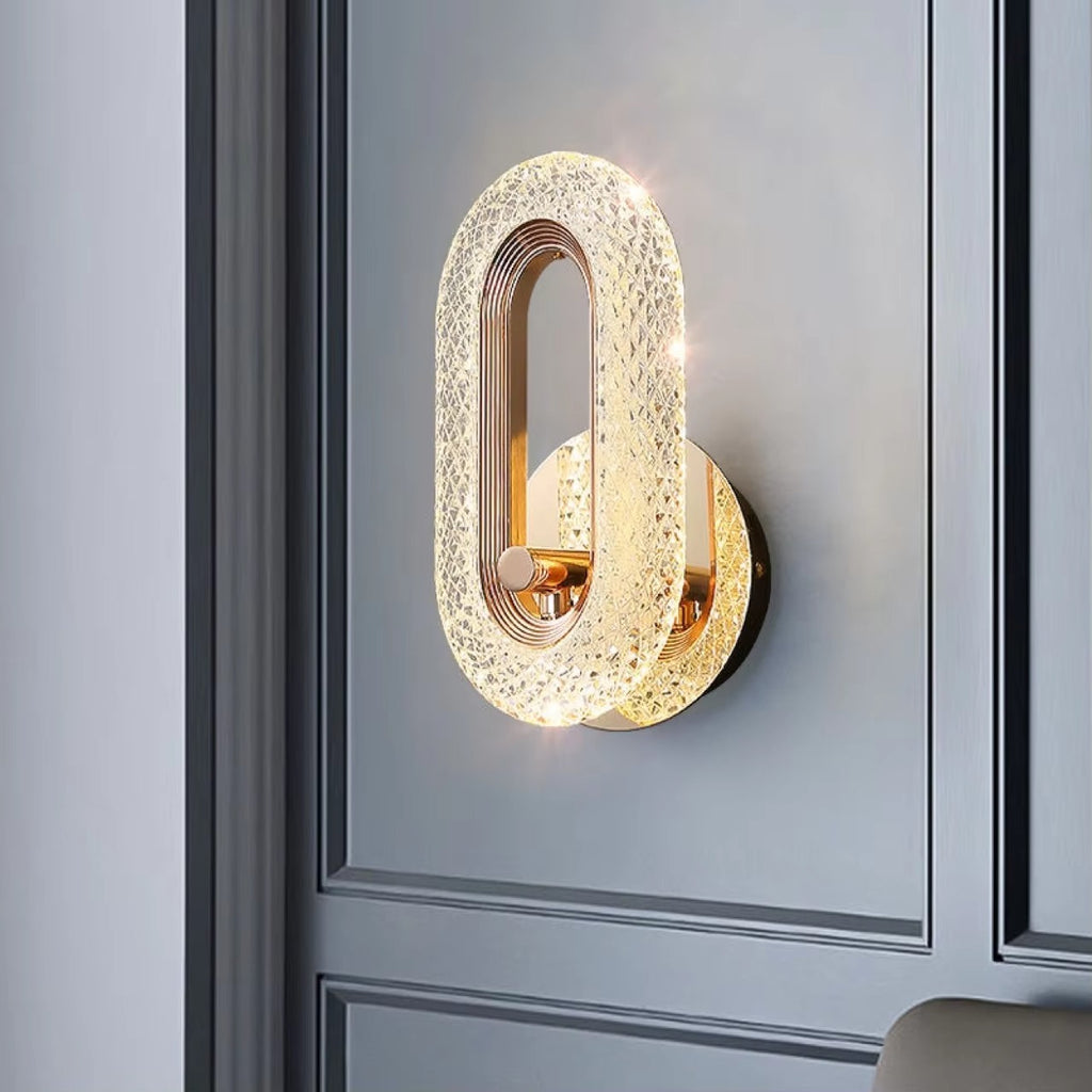 Modern Indoor LED Wall Lamp | Acrylic Support Lighting for Kitchen, Bedroom & Bedside Decoration