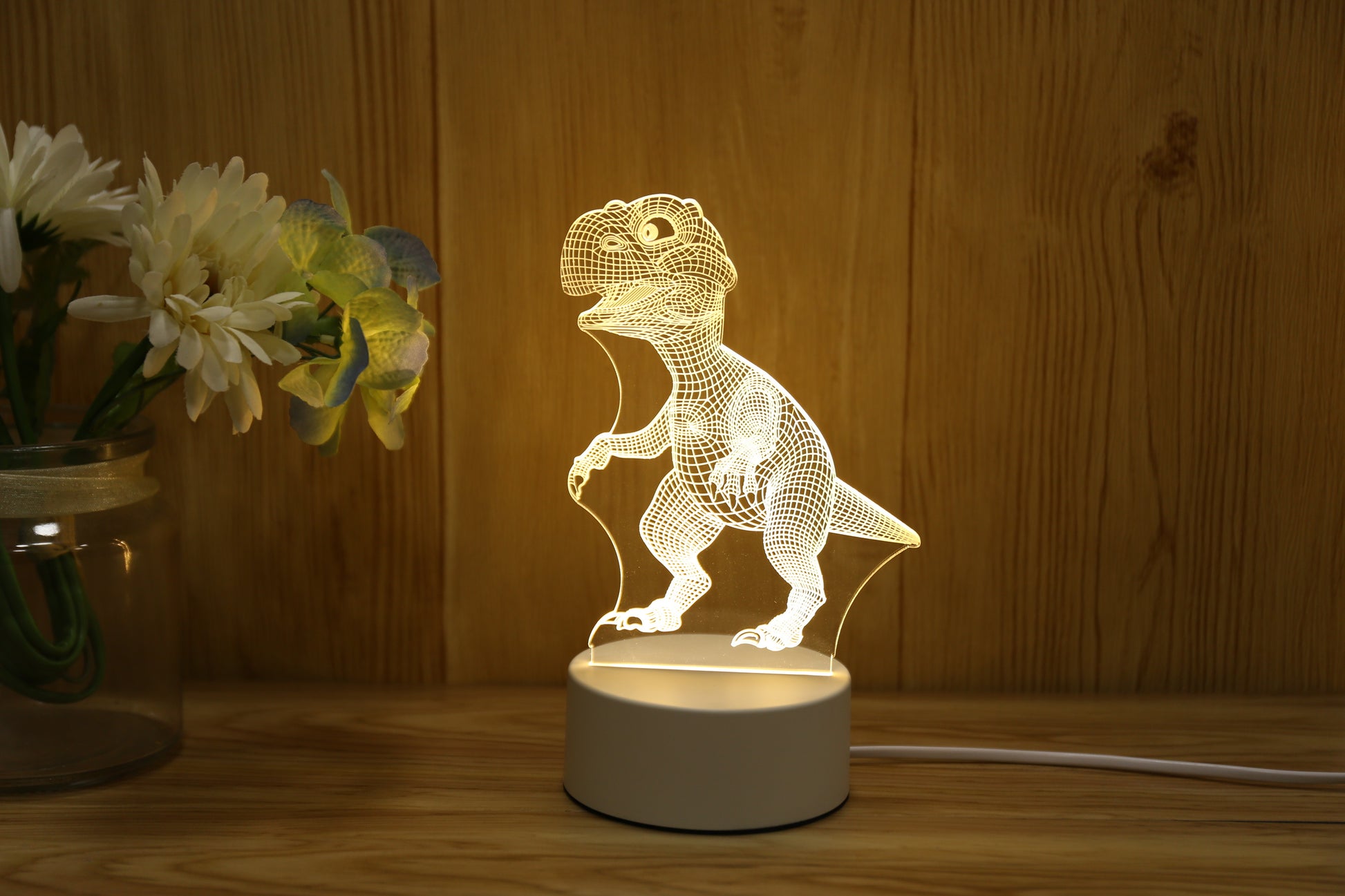 LED 3D Illusion Night Light Base | 7-Color & 16-Color RGB LED Bases for 3D Acrylic Lamps
