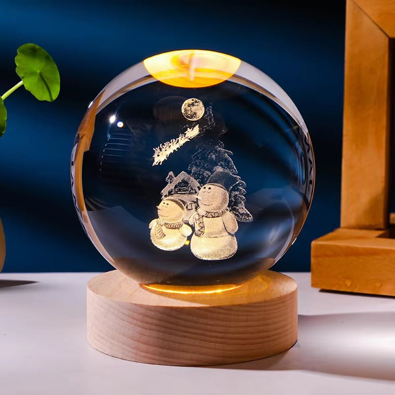 Modern Romantic Indoor Rose LED Night Light | 16-Color RGB Crystal Table Lamp with Touch Control & USB Rechargeable