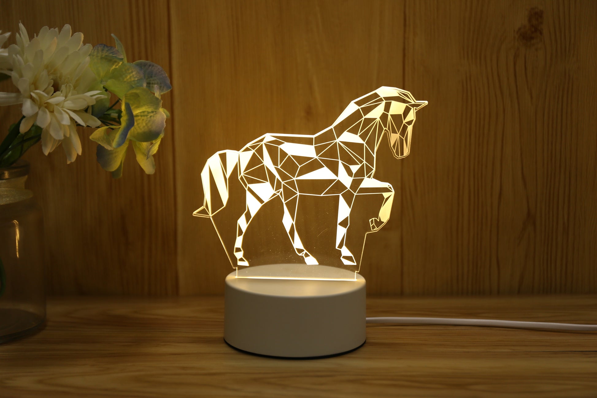 LED 3D Illusion Night Light Base | 7-Color & 16-Color RGB LED Bases for 3D Acrylic Lamps