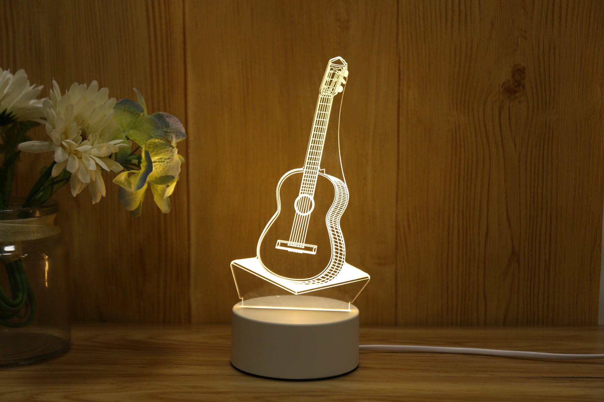 Rgb Led Lamp Bases for 3d Led Night Light Acrylic 3d Light Base Acrylic Led Night Light for Kids